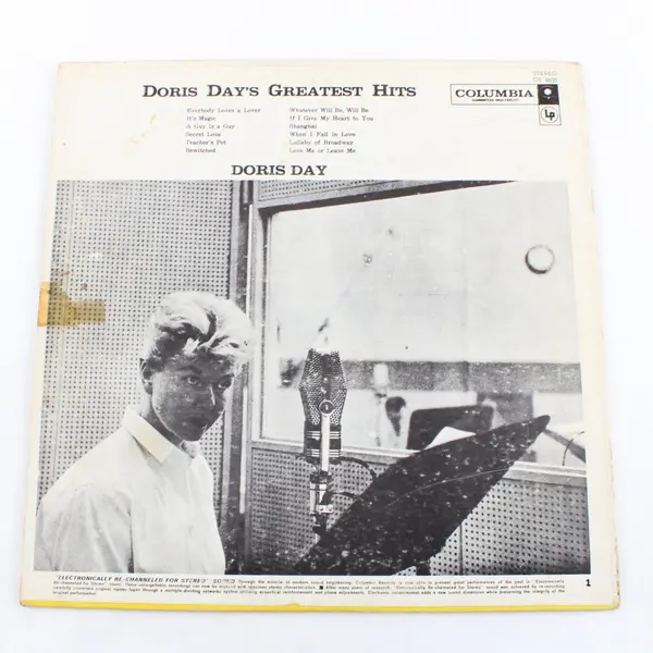 Doris Day Greatest Hits CS 8635 Columbia 1960 LP Stereo Vinyl