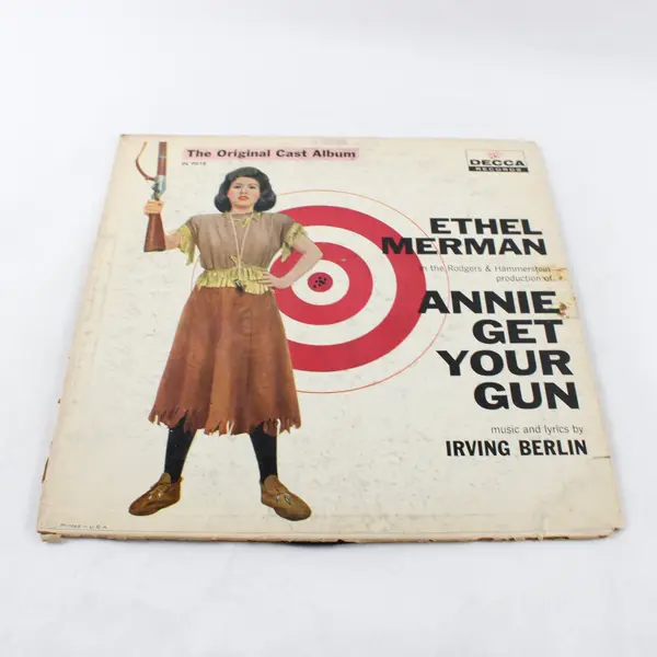 Ethel Merman Annie Get Your Gun Original Cast 1959 Decca Vinyl LP DL 9018