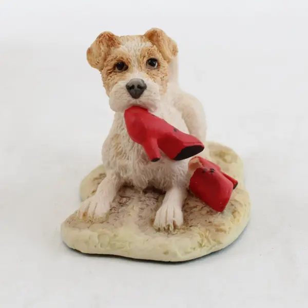 1989 Schmid R.F.D. America Lowell Davis Seein' Red Figurine 1.75"