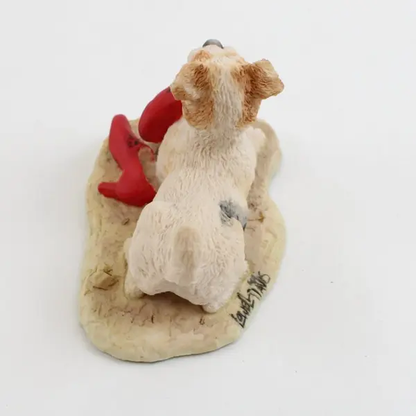 1989 Schmid R.F.D. America Lowell Davis Seein' Red Figurine 1.75"
