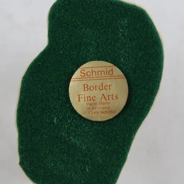 1989 Schmid R.F.D. America Lowell Davis Seein' Red Figurine 1.75"