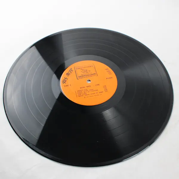 Burl Ives Live LP Vinyl Record Everest Records FS 340 Folk Country