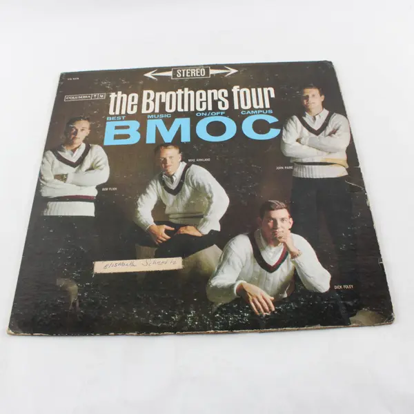 The Brothers Four BMOC 1961 LP Columbia CS 8378 Vinyl Record
