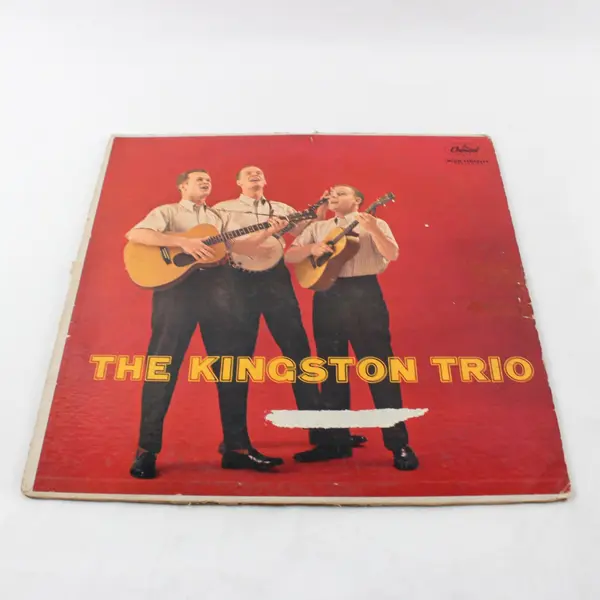 The Kingston Trio 12" Vinyl LP Capitol 1962 Folk Music Record
