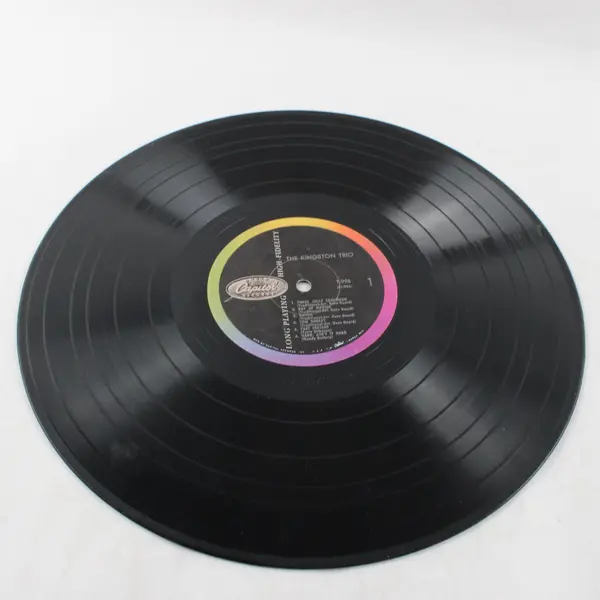 The Kingston Trio 12" Vinyl LP Capitol 1962 Folk Music Record