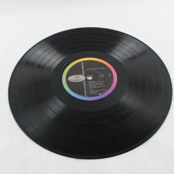 The Kingston Trio 12" Vinyl LP Capitol 1962 Folk Music Record