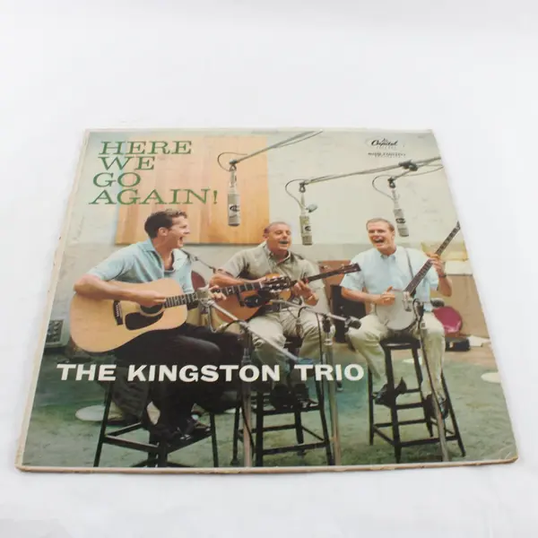 The Kingston Trio Here We Go Again Vinyl LP Capitol ST-1258 Stereo Folk