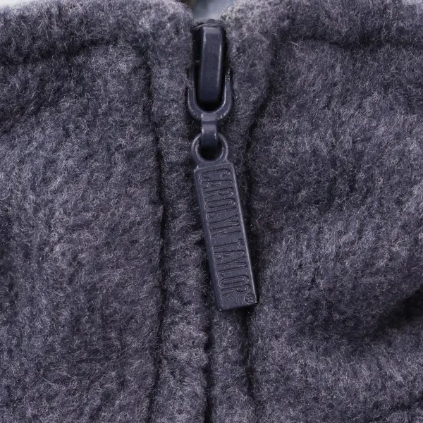 Carolyn Taylor Women's Blue Fleece Zip Front Vest Size Small