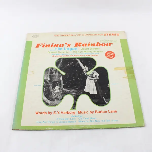 Finian's Rainbow Broadway Cast Ella Logan Columbia Vinyl LP OS 2080