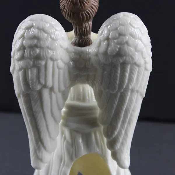 Silvestri Ceramic Angel Tea Light Candle Holder 7.5" Decorative