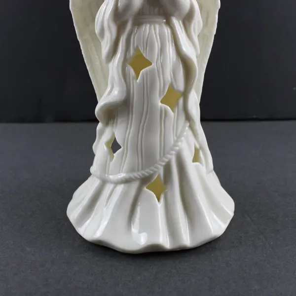 Silvestri Ceramic Angel Tea Light Candle Holder 7.5" Decorative