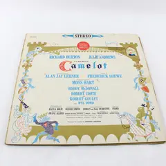 Camelot Orig Broadway Cast LP Columbia Julie Andrews Richard Burton KOS 2031