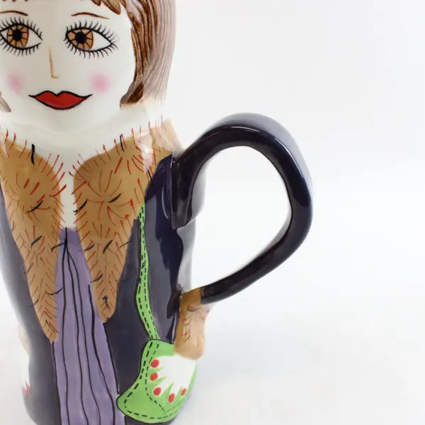 Ganz Susan Paley Jenny Java Ceramic Coffee Mug Collectible 7.25 Inch