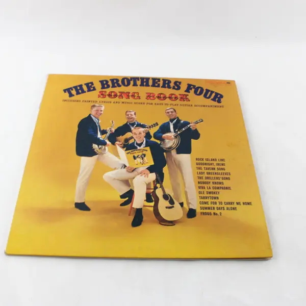 Brothers Four Song Book Columbia LP CS 8197 Record, CS 8497 Jacket