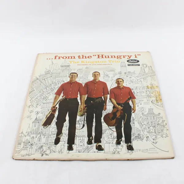 The Kingston Trio From the Hungry i LP Capitol T-1107 1959 Vinyl Record