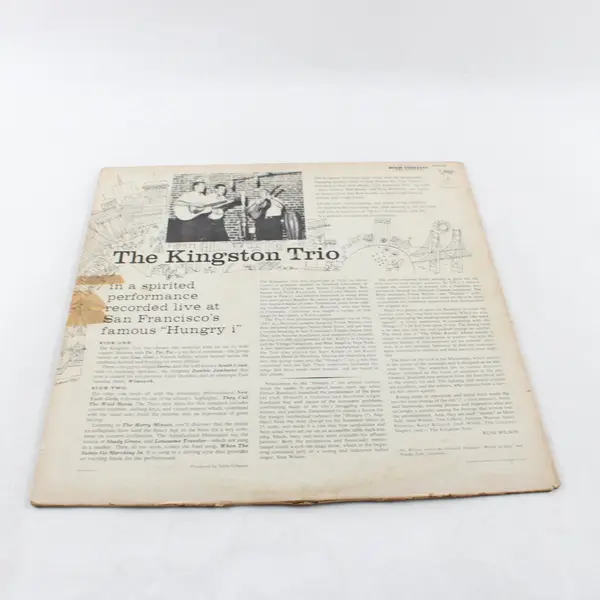 The Kingston Trio From the Hungry i LP Capitol T-1107 1959 Vinyl Record