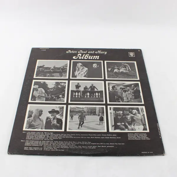 Peter, Paul & Mary Vinyl LP Warner Bros Records Album