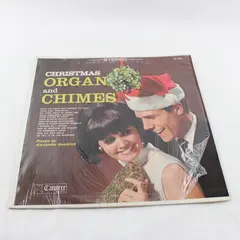 Christmas Organ & Chimes Alexander Goodrich Caroleer Records Vinyl LP