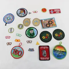 Mixed Lot of 24 Boy Scouts of America BSA Patches