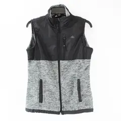 Snozu Women's Size Small The Platinum Collection Full Zip Vest Gray/Black