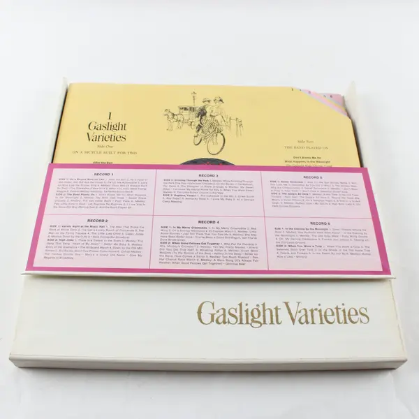 Reader's Digest Gaslight Varieties 6-LP Box Set The Happy Music of the Gay 90s