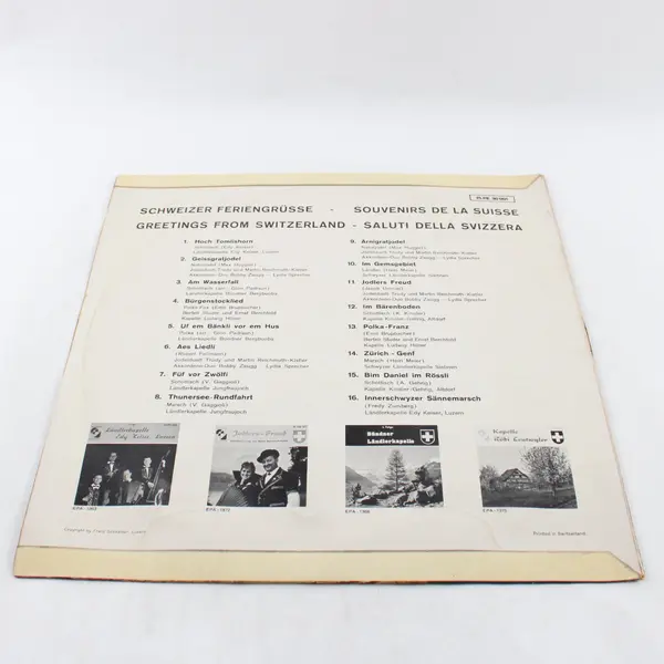 Elite Special PLPE 30.001 Schweizer Feriengrüsse Greetings From Switzerland LP