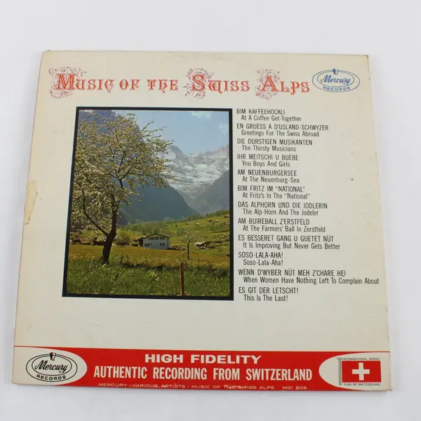 Music of the Swiss Alps MGI-206 Mercury Records Vinyl LP