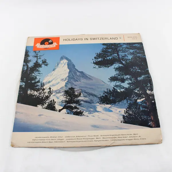 Holidays in Switzerland Polydor 58010 LPVM Vinyl LP Used