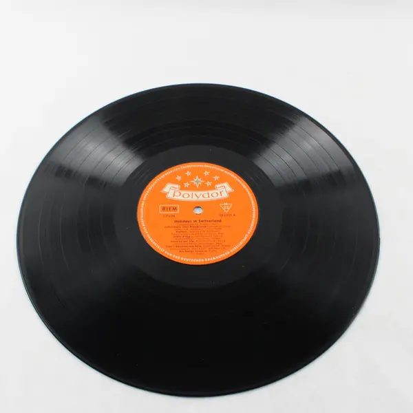 Holidays in Switzerland Polydor 58010 LPVM Vinyl LP Used