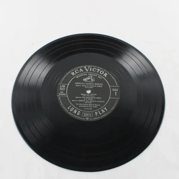 RCA Victor LPM 3022 33⅓ RPM LP Cities Service Band of America’s Favorite Marches
