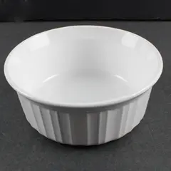 Vintage CorningWare F-16-B White Ramekin Casserole Dish 500ml