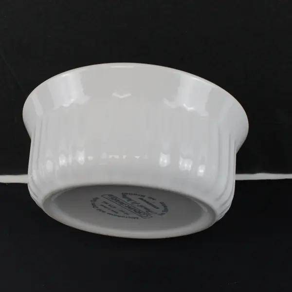 Lot of 2 CorningWare French White 16 oz Ramekins Baking Dishes