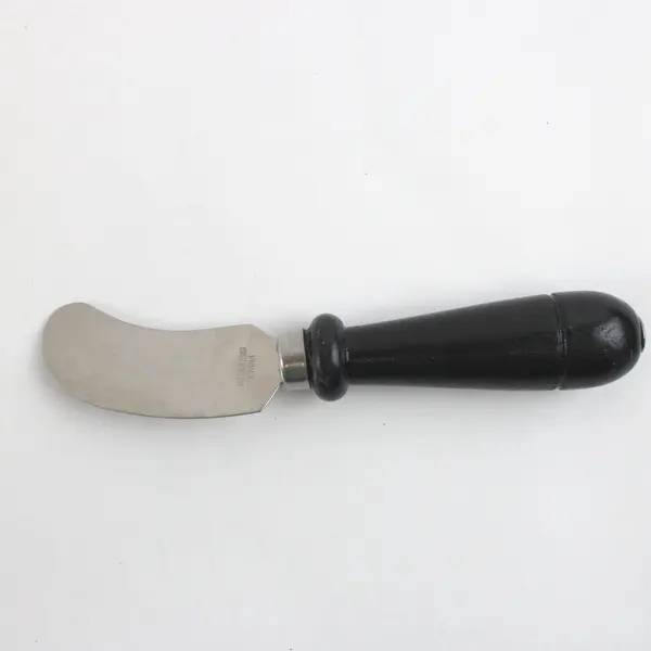 Lot of 2 Cheese Spreaders Gaston Warehouse Turkey Handle Black Handle