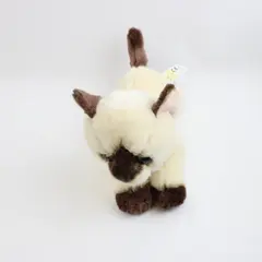 Aurora Miyoni Siamese Cat Kitten Plush Stuffed Animal 8.5" Blue Eyes