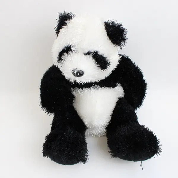 Webkinz Ganz HM111 Panda Plush Stuffed Animal Black White No Code