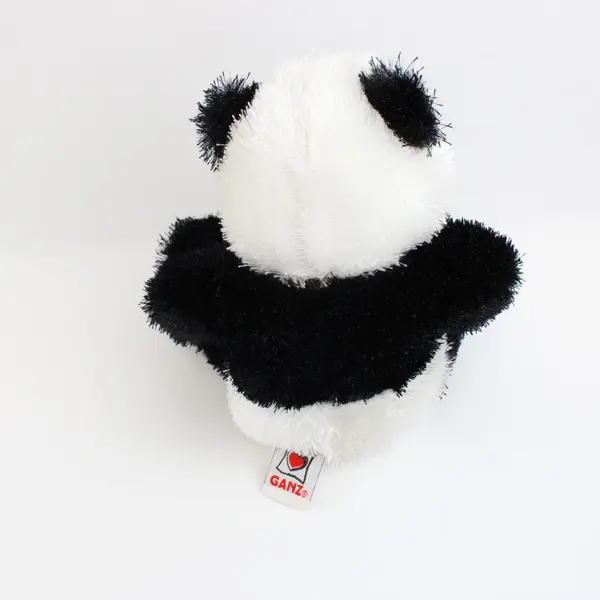 Webkinz Ganz HM111 Panda Plush Stuffed Animal Black White No Code