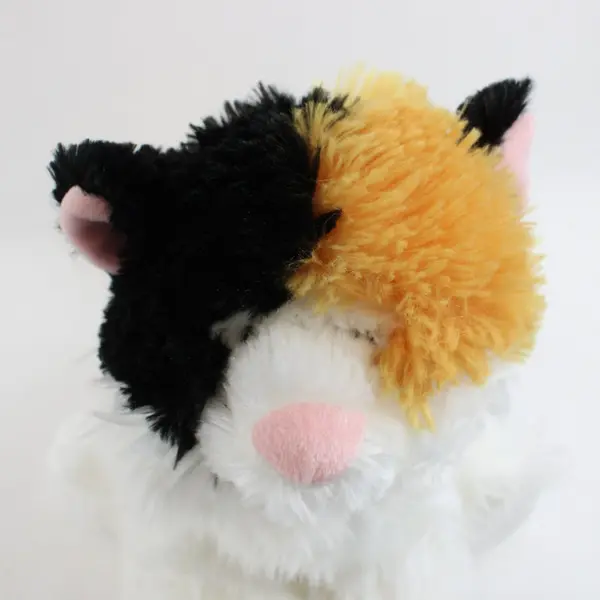 Aurora Wuff & Friends Calico Cat Baggins Plush Stuffed Animal 10 Inch