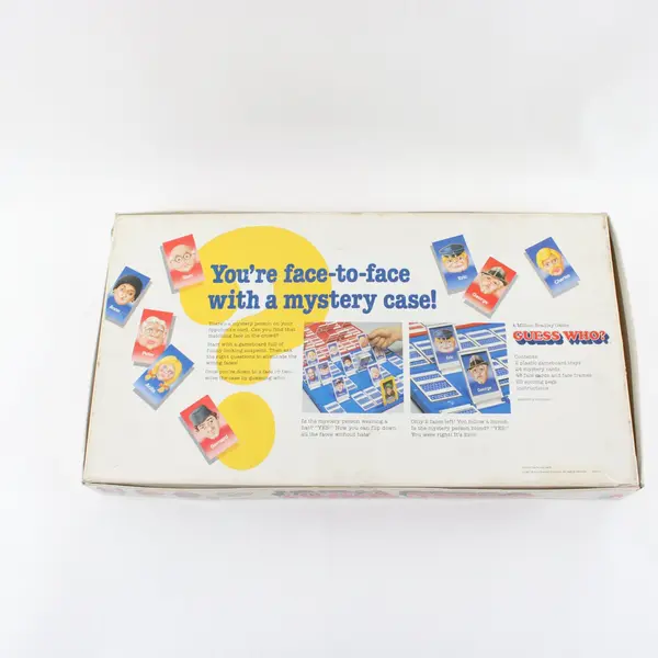 1987 Milton Bradley Guess Who Family Game #4800-L1