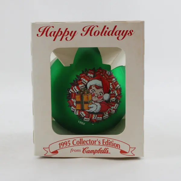 Campbell's Soup Christmas Ornament 1995 Collector's Edition 