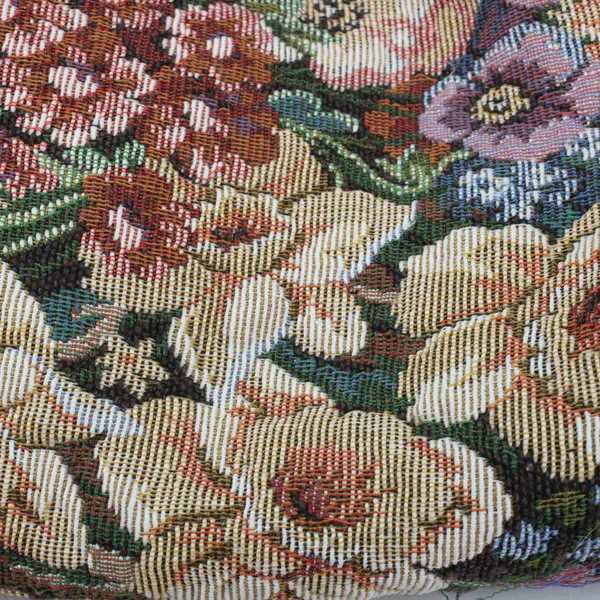 Floral Tapestry Piece Multicolor 34x36" Sewing Crafting Framing
