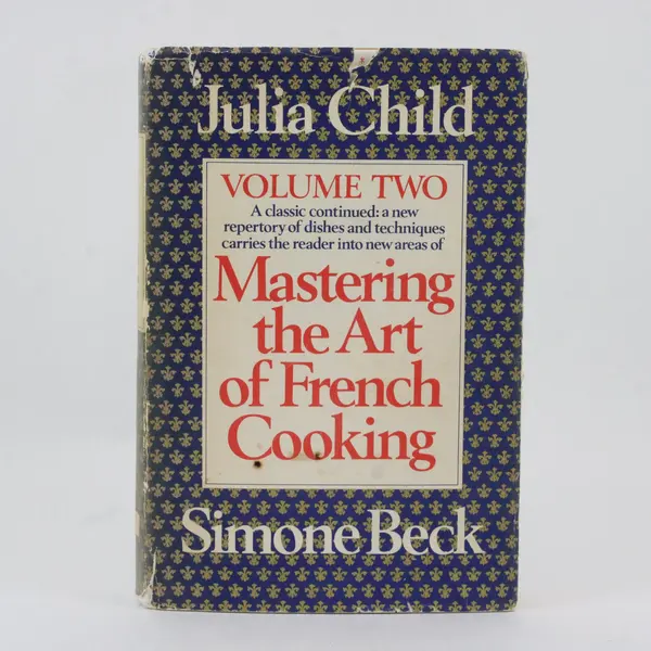VTG Mastering the Art of French Cooking Vol 2 Julia Child Simone Beck 1970 HC DJ
