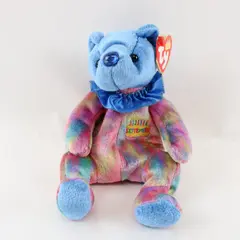 TY Beanie Baby September Birthday Bear 7.5in MWMT Retired Plush