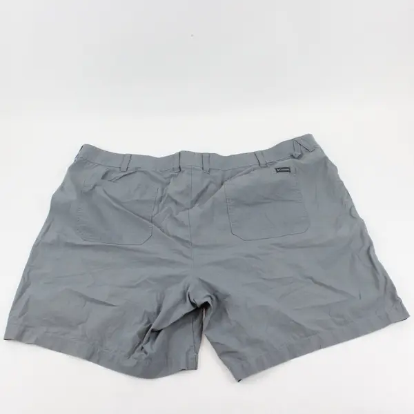 Columbia Women's Gray Cargo Shorts 44W Plus Size Multi-Pocket
