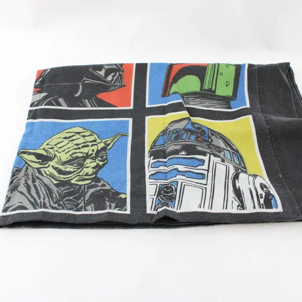 Lot of 2 Vintage Jay Franco Star Wars Classic Grid Pop-Art Character Pillowcases