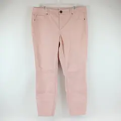 Maurices Women's Light Pink Skinny Jeans Size 16 Regular Pre-Owned