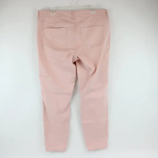 Maurices Women's Light Pink Skinny Jeans Size 16 Regular Pre-Owned