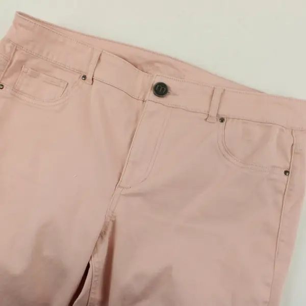 Maurices Women's Light Pink Skinny Jeans Size 16 Regular Pre-Owned