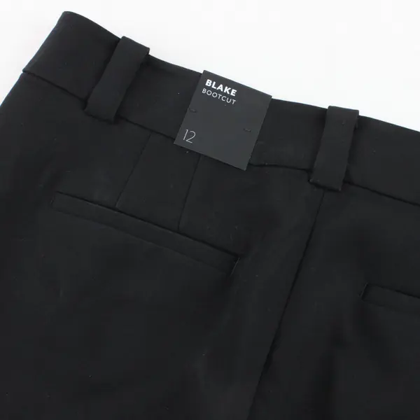 White House Black Market Blake Bootcut Black Pants Womens Sz 12 Business Attire