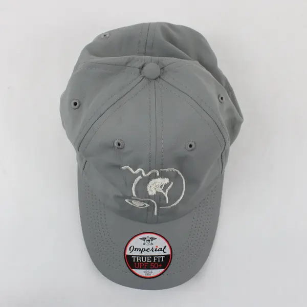 Imperial True Fit Humble Spirit Hat X210P L80696 Light Gray UPF 50+ Adjustable