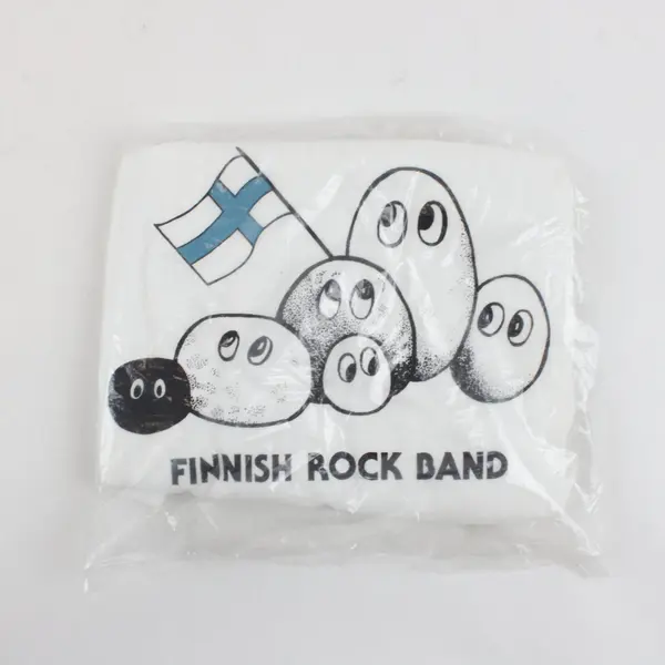 Odin Finnish Rock Band T Shirt Finland White Men's Small